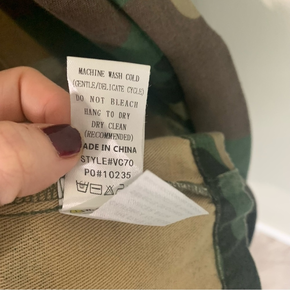 VICI Exclusive X Fate Camo Print Utility Parka Jacket Coat - Picture 2 of 16